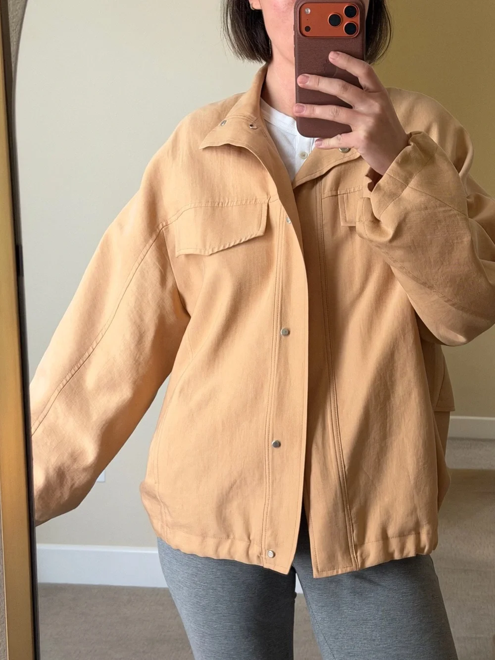 Mango Oversized Utility Jacket